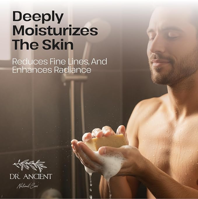 Dr.Ancient Argan Soap Bar, Organic Soap Bars Handcrafted the Traditional Way - Image 3