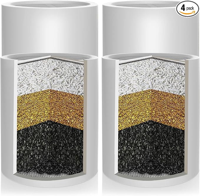 Enhanced Formula Multi-Stage Shower Filter Cartridge, High output Universal by Welcometobwdmhouse