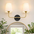 2-Light Bathroom Light Fixtures, Double Wall Sconce by Metwet
