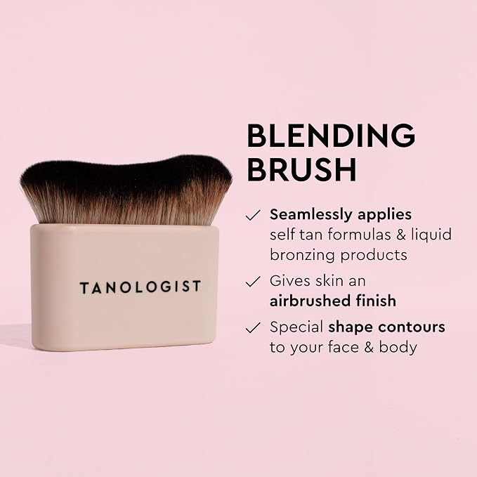 Tanologist Blending Brush, For Tanning Mousse, Water & Gradual Tanning Lotion - Image 4