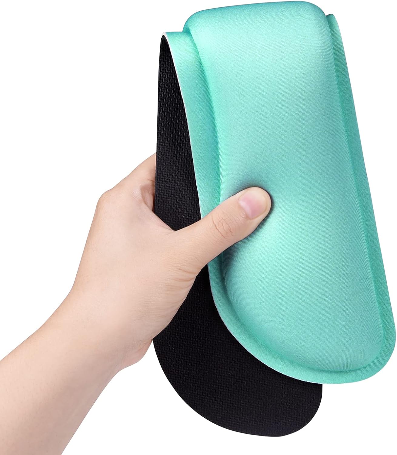 Dapesuom Enlarge Keyboard Wrist Rest Pad, Cute Memory Foam Wrist Rest for Computer Keyboard, Ergonomic Keyboard Mouse Wrist Support for Typing Pain Relief, Comfort for Office, Gaming, Laptop, Green