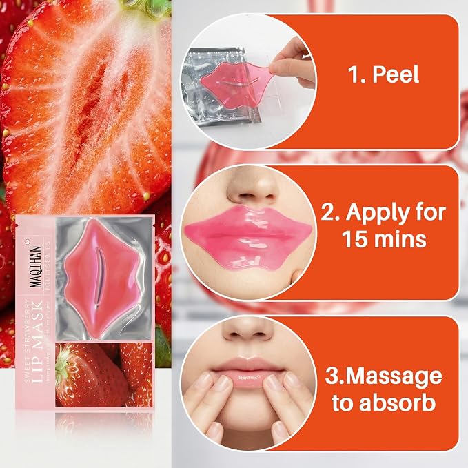 MAQIHAN 30PCS Moisturizing Lip Mask - Image 6
