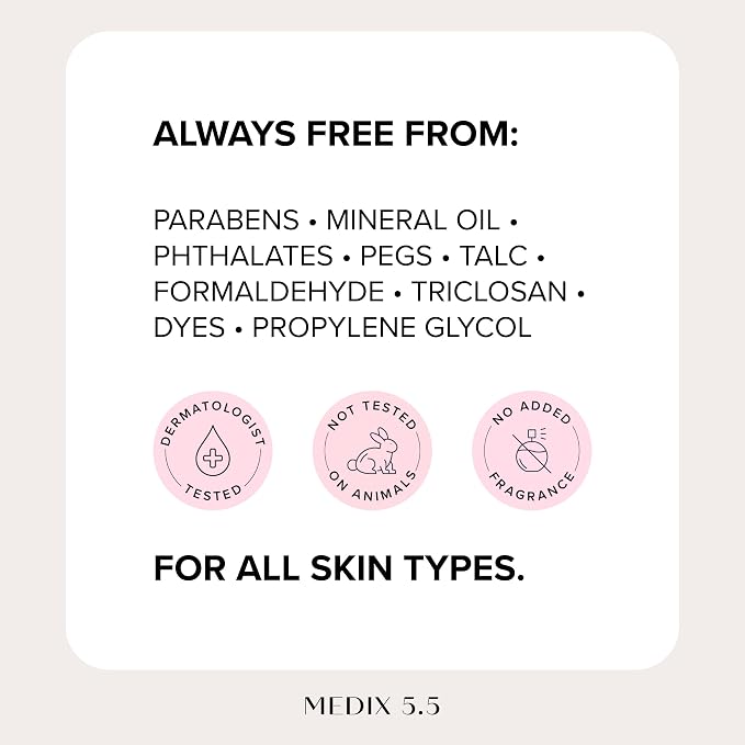 MEDIX Fragrance Free Retinol Face Moisturizer & Body Lotion Crepey Skin Care - Image 7