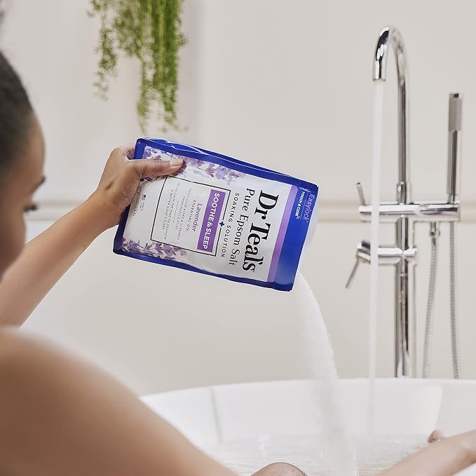 Dr Teal's Epsom Salt Soaking Solution, Soothe & Sleep - Image 6