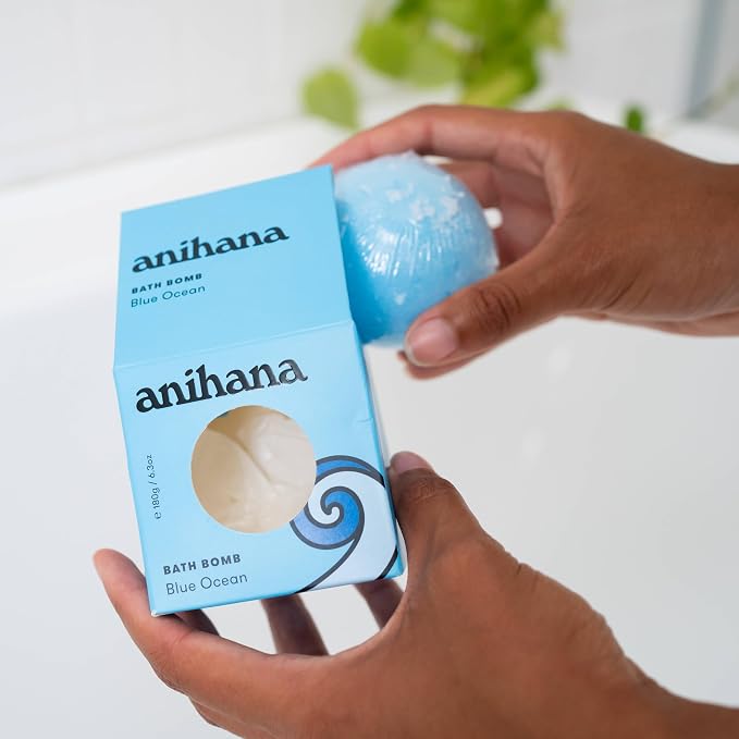 ANIHANA Bath Bomb with Coconut Oil, Paraben Free, Hand-Crafted Luxury Fizzers - Image 5
