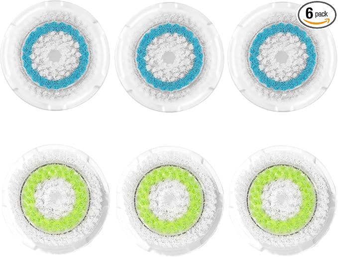 Facial Cleansing Brush Heads, Face Brush Head Replacements Compatible by Acosexy