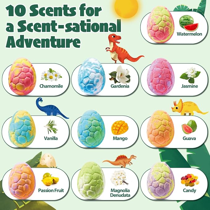 Dinosaur Bath Bombs for Kids - Image 5
