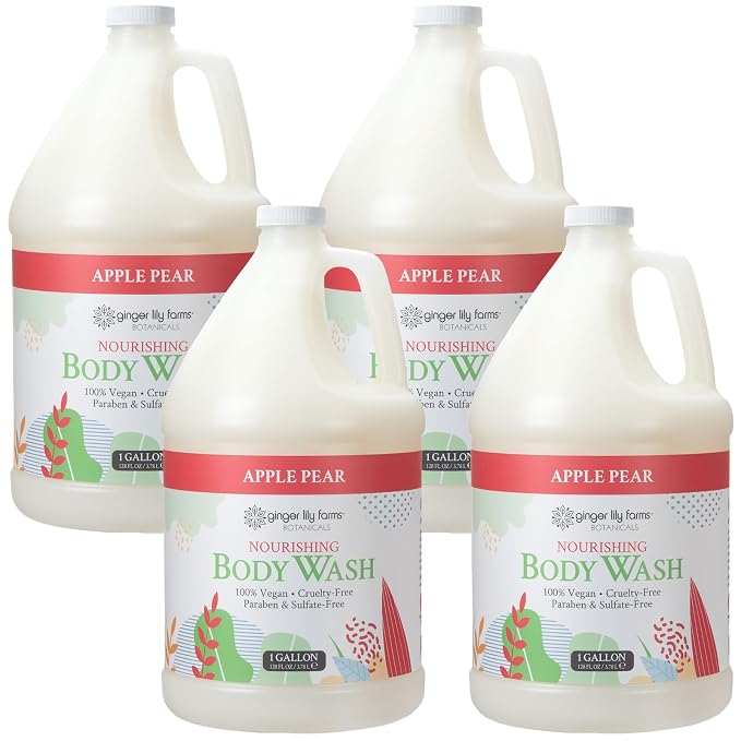 Ginger Lily Farms Botanicals Nourishing Body Wash, 100% Vegan & Cruelty-Free by GingerLilyFarms