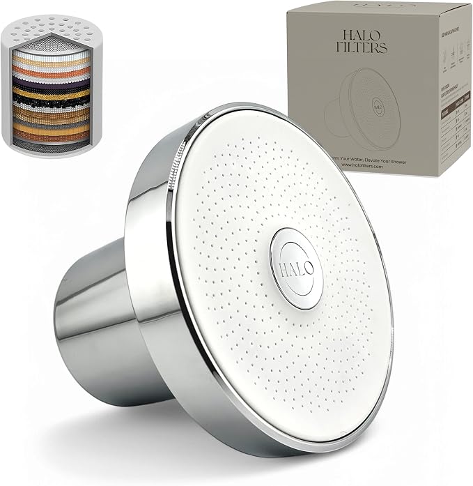 Filtered Shower Head by HaloFilters