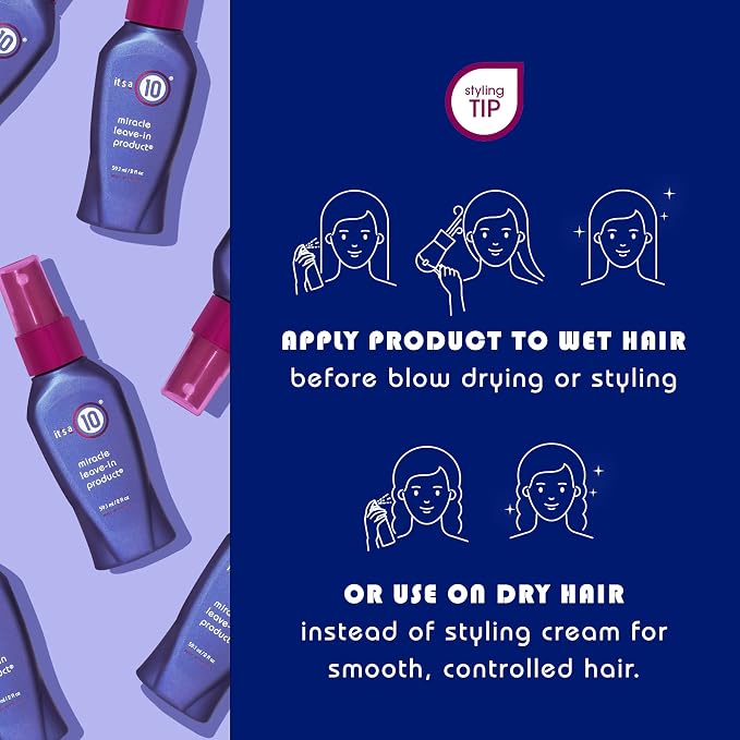 It's a 10 Haircare Miracle Leave-In Product, 2 fl. oz. - Image 4