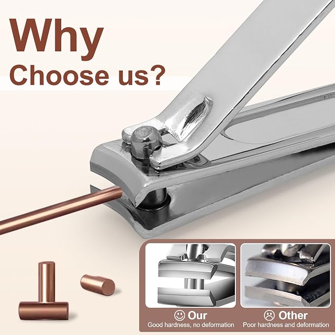 Premium Stainless Steel Nail Clippers Set - Image 6