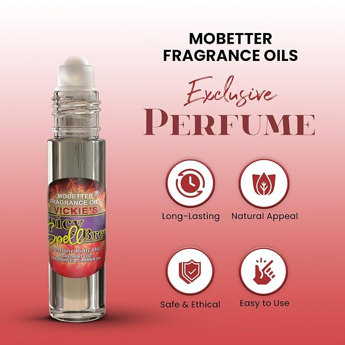 MOBETTER FRAGRANCE OILS Vickies Spicy Spell Brew Perfume Women Body Oil 10ml - Image 2