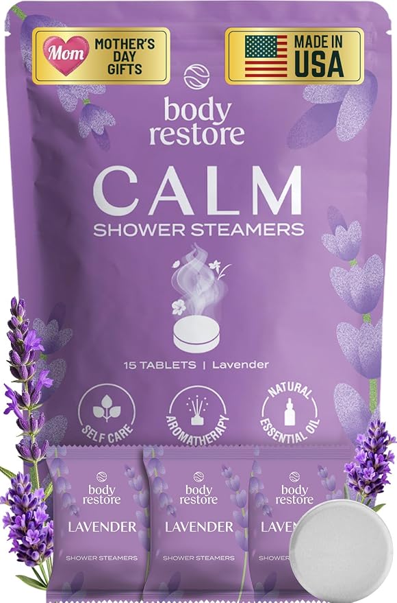 Body Restore Shower Steamers Aromatherapy 15 Pack – Mothers Day Gifts - Image 2
