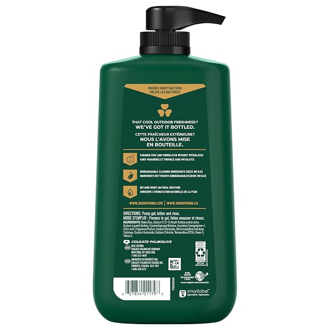 Irish Spring Active Scrub Exfoliating Body Wash - Image 9