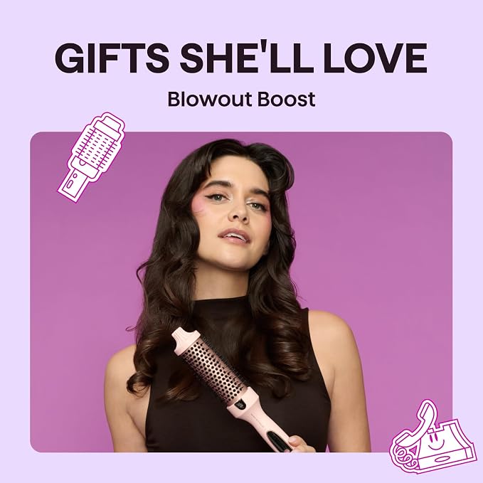 Wavytalk Blowout Boost Thermal Brush, 1.5 inch Heated Round Brush - Image 7