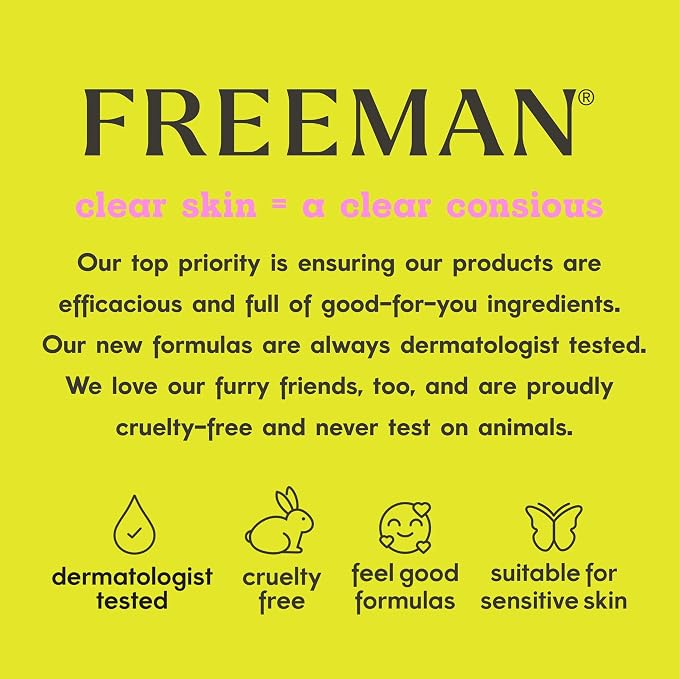 FREEMAN Dead Sea Minerals Anti-Stress Clay Facial Mask, Hydrating & Clarifying - Image 11