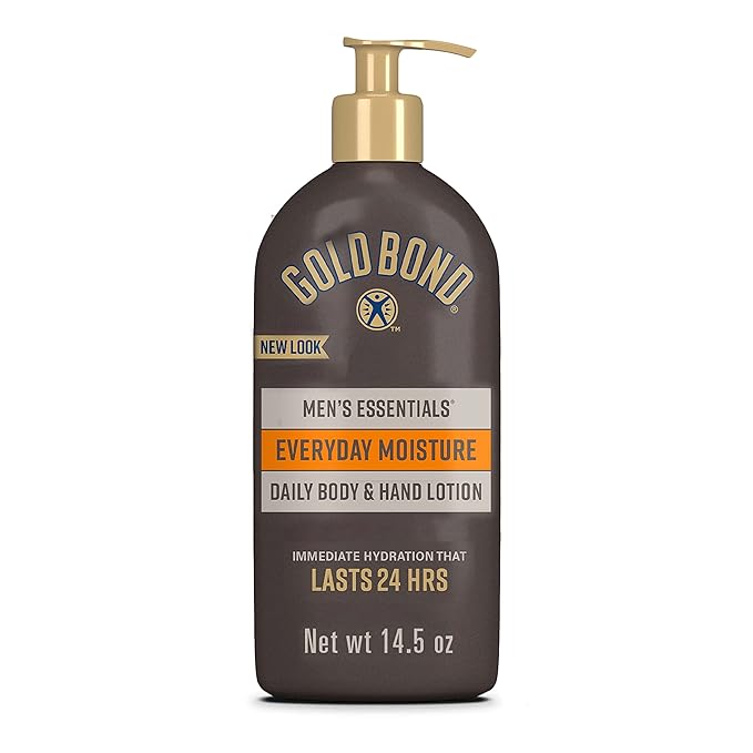 Gold Bond Men's Essentials Everyday Moisture Daily Body & Hand Lotion by GoldBond
