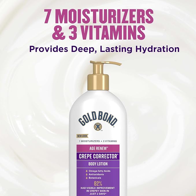 Gold Bond Age Renew Crepe Corrector Body Lotion, Replenishing & Smoothing - Image 6