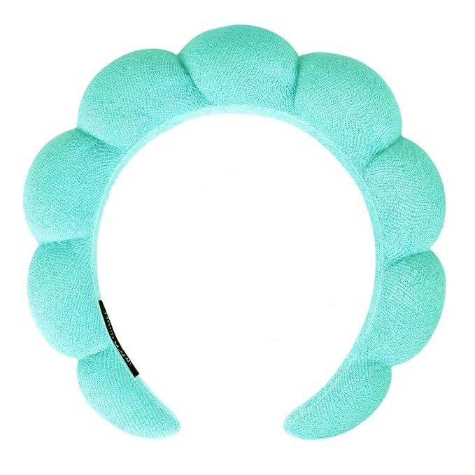 Spa Headbands for Washing Face Makeup Skin Care Women Bubble Facial Beauty by TYSSELY
