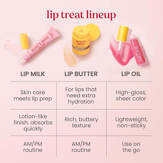 Burt's Bees Lip Oil Clear Day, Instant Hydration, Nourishes and Softens Lips - Image 12
