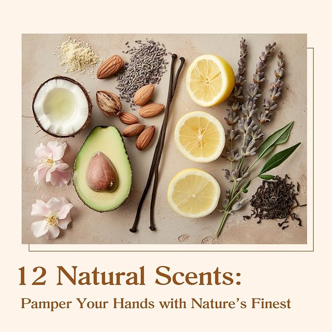 BODY & EARTH # LOVE 36 Pack Hand Cream Gift Set, Travel Size Hand Cream Bulk - Image 4