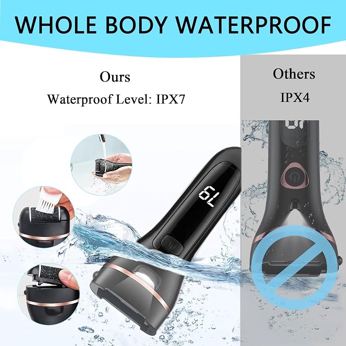 Callus Remover for Feet, 13-in-1 Professional Pedicure Tools Foot Care Kit - Image 3