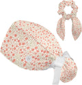 Scrub Caps Women Nursing Hats Floral Flowers by FQURFHY