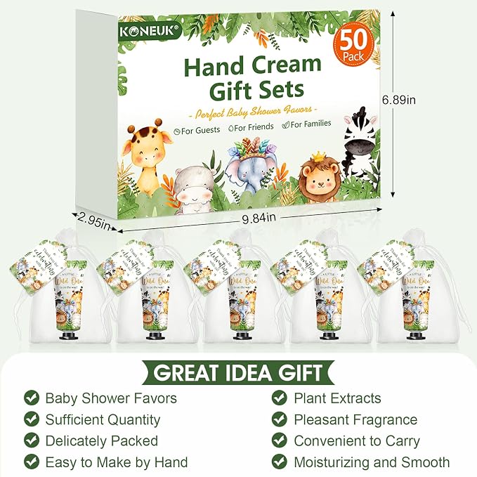 50 Pack Baby Shower Bulk Hand Cream Gifts Sets, Baby Shower Favors and Bridal - Image 4