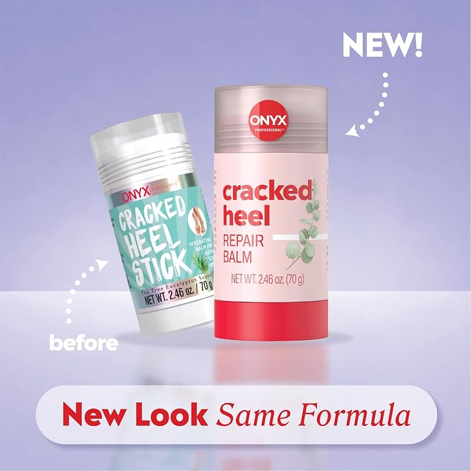 Onyx Professional Cracked Heel Repair Balm Stick, Tea Tree Eucalyptus Scent - Image 2