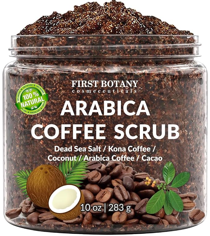 First Botany Cosmeceuticals, 100% Natural Arabica Coffee Scrub - Image 4