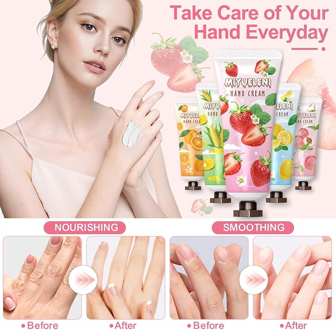 Hand Cream Gift Set 10 Pack, Mothers Day Gifts, Moisturizing Hand Lotion Travel - Image 5