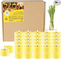 Fclayvts 8-Hour 50Pack Citronella Tealight Candles, Outdoor and Indoor Summer by fclayvts
