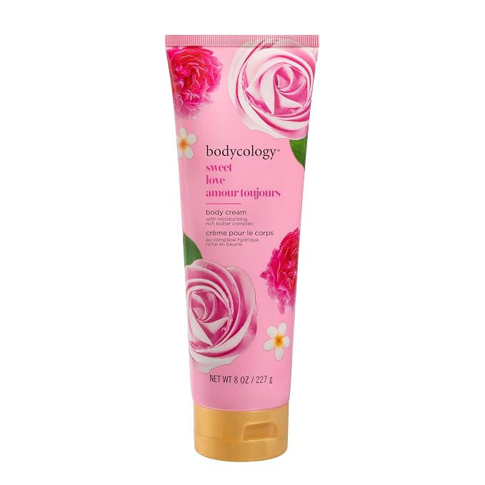 Bodycology Shea Butter Body Cream, Sweet Love, 8 oz by Bodycology