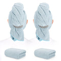 BEoffer 2 Pack Microfiber Hair Towel by BEofferDirect