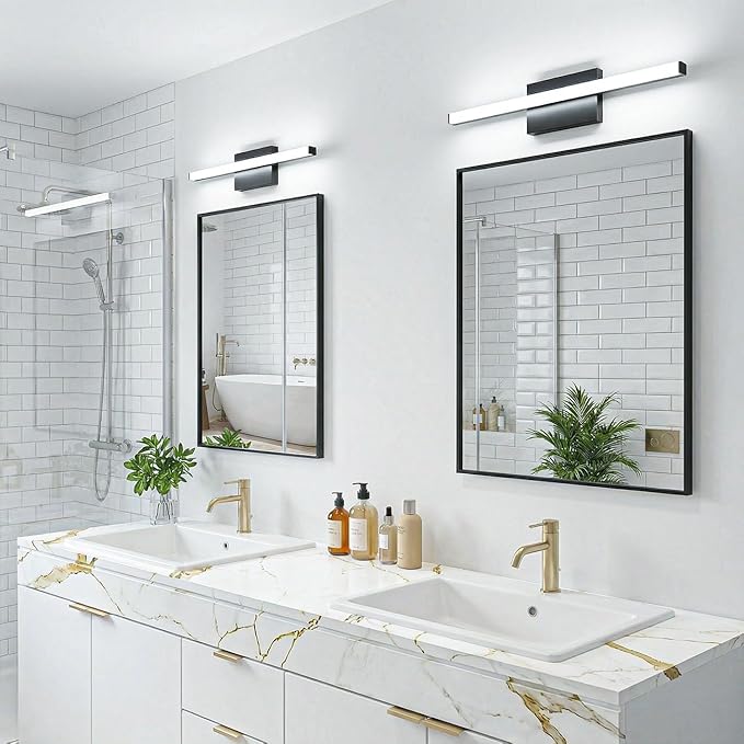 24 Inch LED Bathroom Vanity Light Bar 5700K Dimmable Led Bathroom Light Over - Image 4
