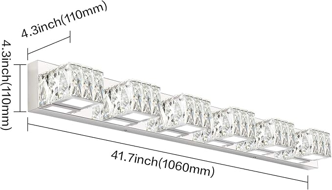 ZUZITO 6 Lights Bathroom Vanity Light - Image 7