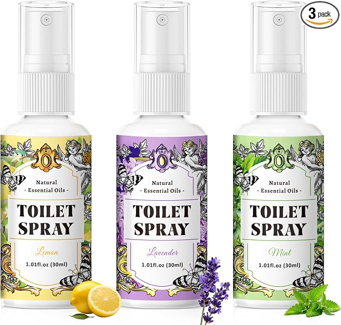 SCENTORINI Toilet Spray for Poo Odor Eliminator, Bathroom Odor Elimination by SCENTORINI