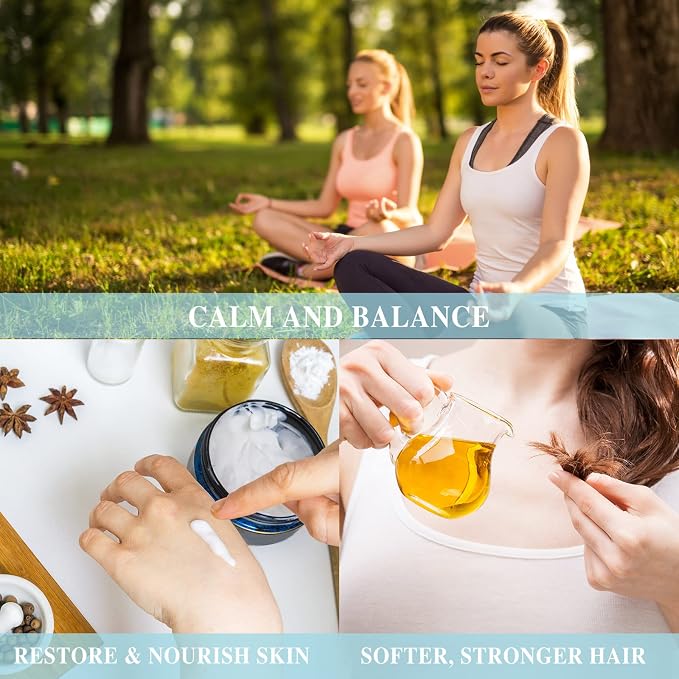 Jasmine Essential Oil 30ML/ 1.01FL.OZ, MAYJAM Pure Jasmine Oil Aromatherapy - Image 5