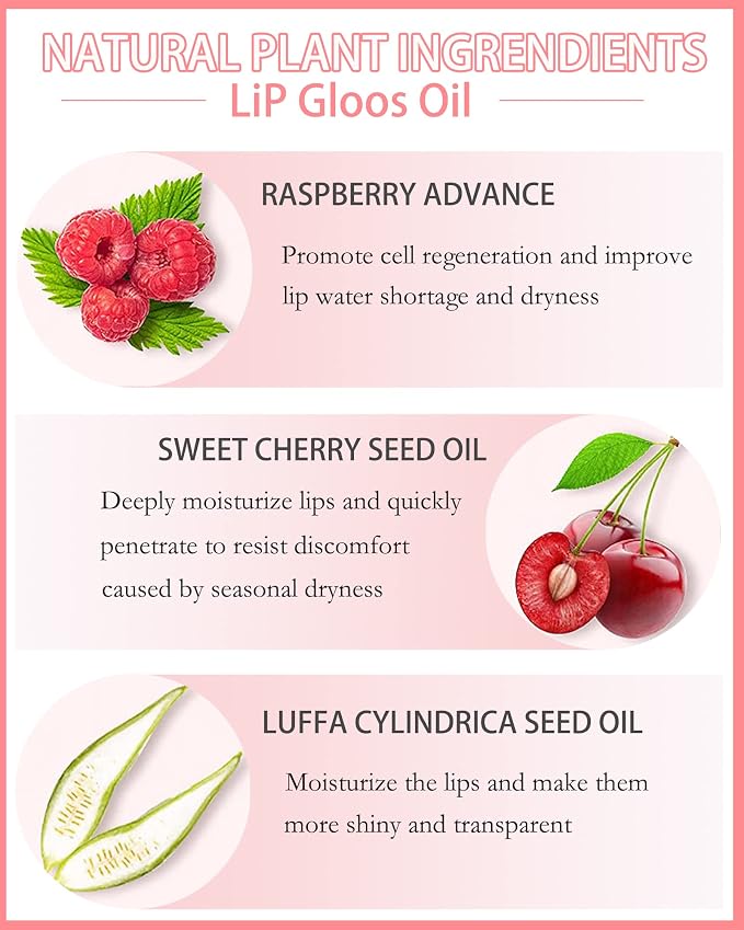 Lip Glow Oil, Lip Care Product - Image 2