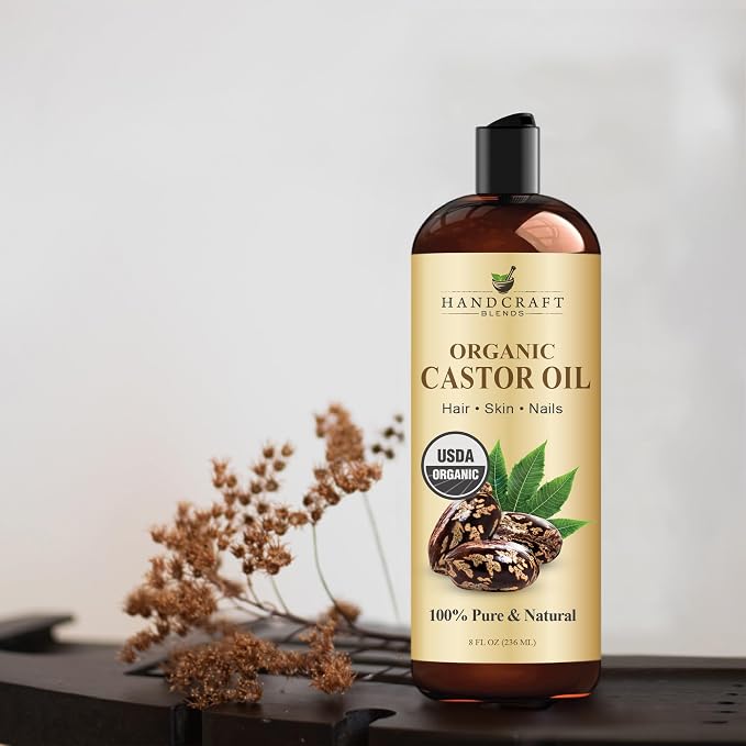 Handcraft Blends Organic Castor Oil 8 Fl Oz | 100% Pure and Natural | Premium - Image 7
