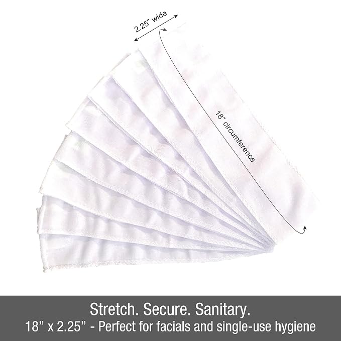 APPEARUS 480-Count Disposable Spa Headbands - Image 2