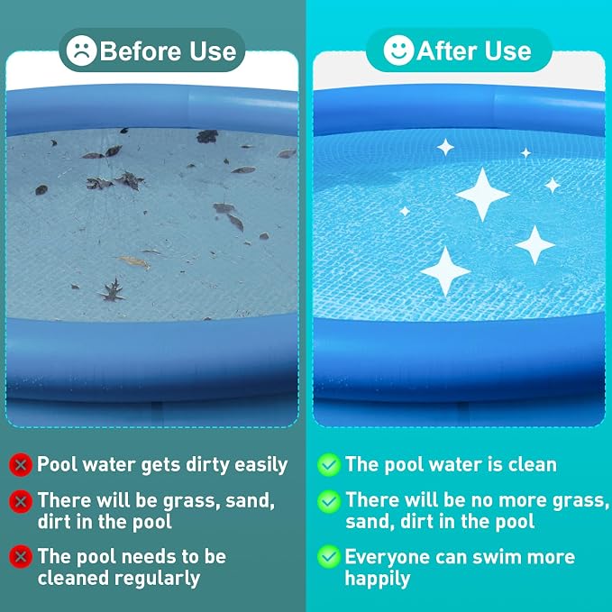 2 Pack Inflatable Pool Foot Bath Basin, Swimming Pool Clean Feet, Foot Soaking - Image 3