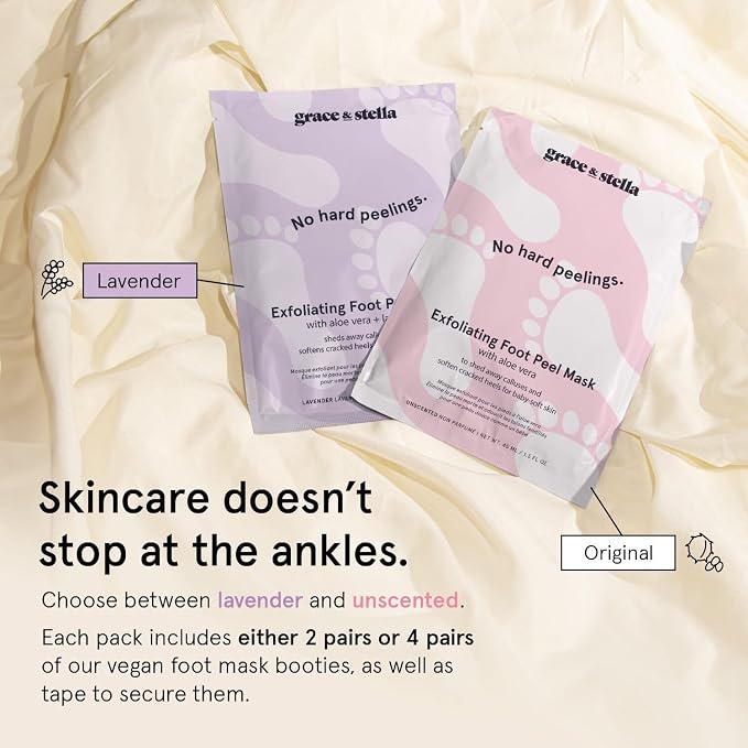 grace & stella Award-Winning Foot Peel Mask - Image 5
