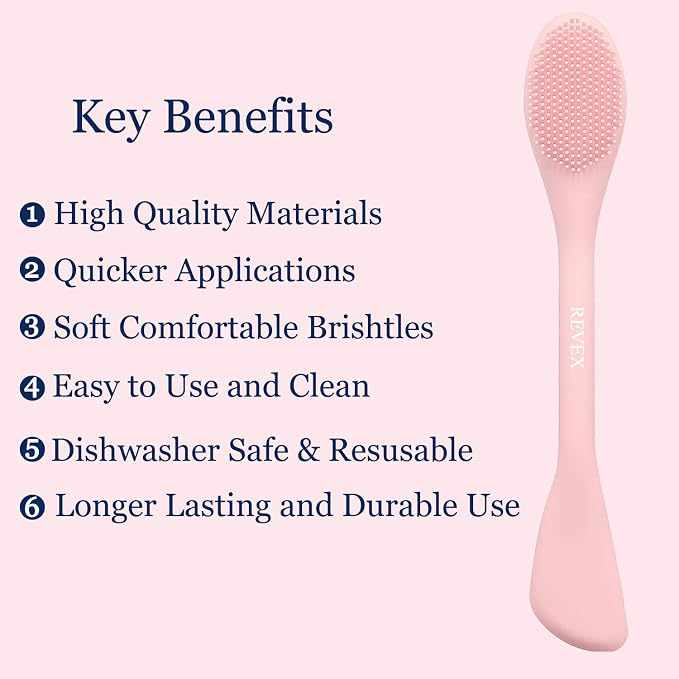 REVEX Pore Cleaning Brush, Face Scrubber, Exfoliating Pore Scrubber, Mask - Image 2