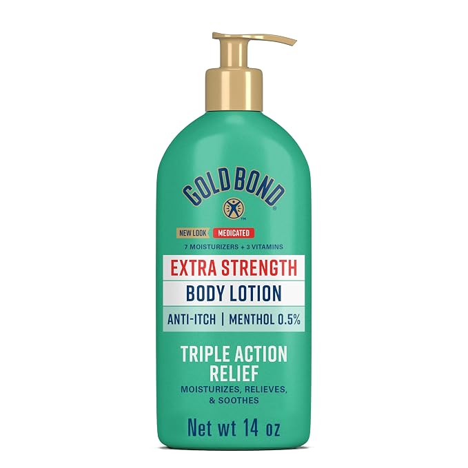 Gold Bond Medicated Extra Strength Body Lotion, Moisturizes, Relieves & Soothes by GoldBond