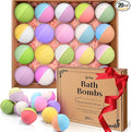 Bath Bombs for Women Gift Set, Handmade Fizzies by FyoTizmo