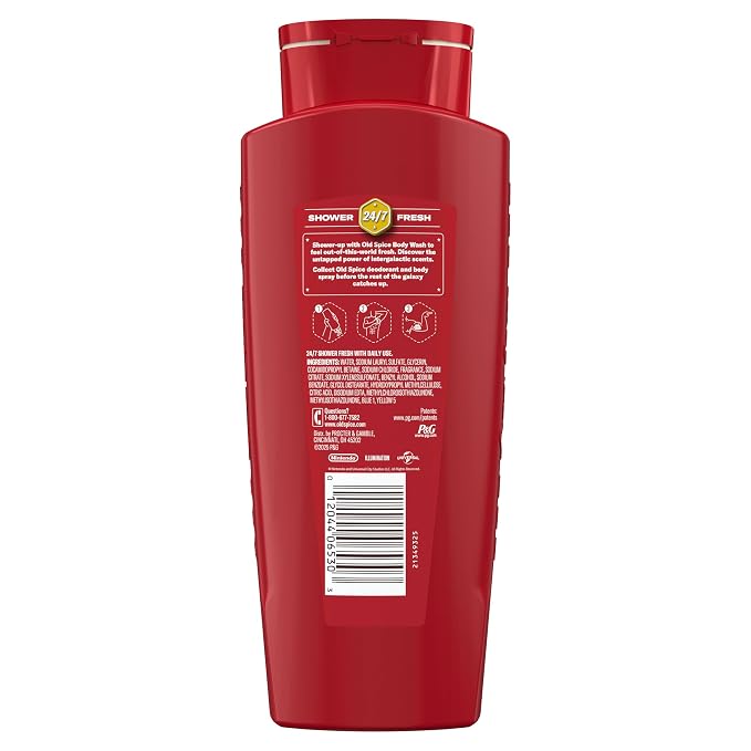 Old Spice Body & Face Wash for Men, x The Super Mario Galaxy Movie, 3X Defense - Image 10