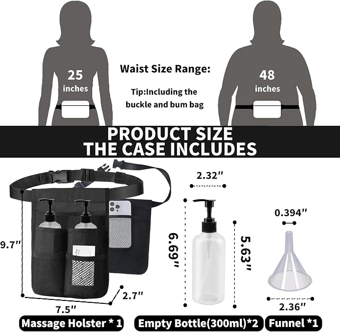Massage Bottle Holster Single Kit - Image 4