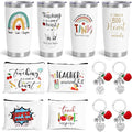 UAREHIBY 12 PCS Teacher Appreciation Gifts in Bulk, 20 OZ Wine Tumbler Teacher by UAREHIBY