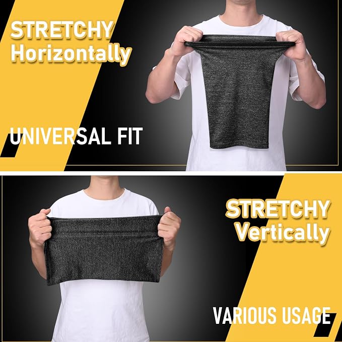 TICONN Neck Gaiter Face Cover Scarf, Neck Warmer Breathable Sun & Wind-proof - Image 3